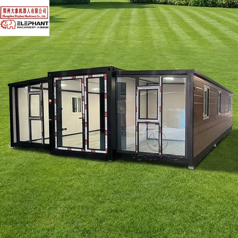 Customized Easy To Build Prefabricated 20Ft 30Ft 40Ft Expandable Container House With Kitchen Prefab For Sale Portable Home
