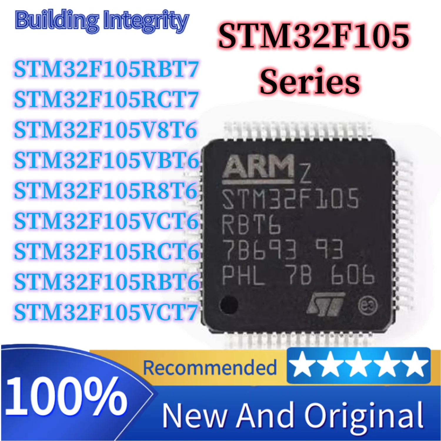 STM32F105RBT6 STM32F105V8T6 STM32F105VBT6 STM32F105R8T6 STM32F105VCT6 STM32F105RCT6 STM32F105RBT7 STM32F105VCT7 STM32F105RCT7