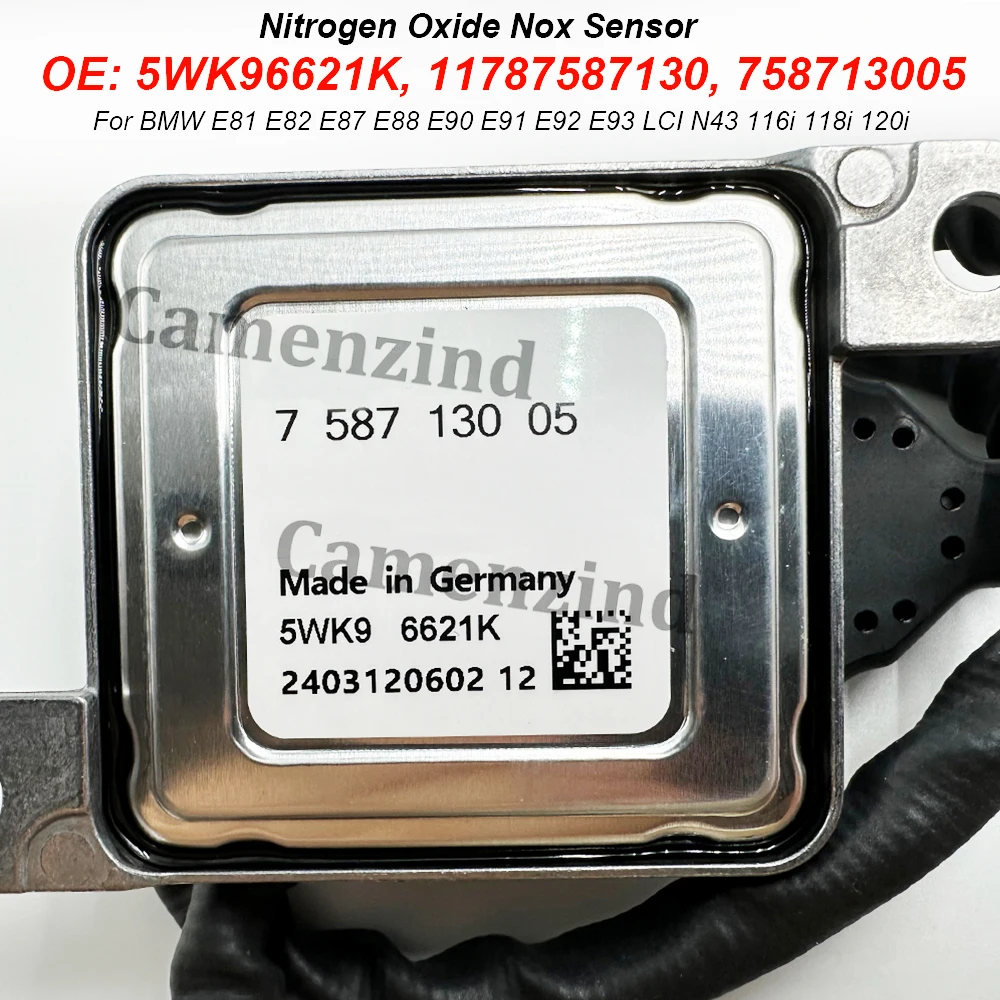 

5WK96621K 758713005 5WK96621J High Quality Nox Sensor For BMW E81 E82 E87 E88 E90 E91 E92 E93 LCI N43 116i 118i 120i 11787587130