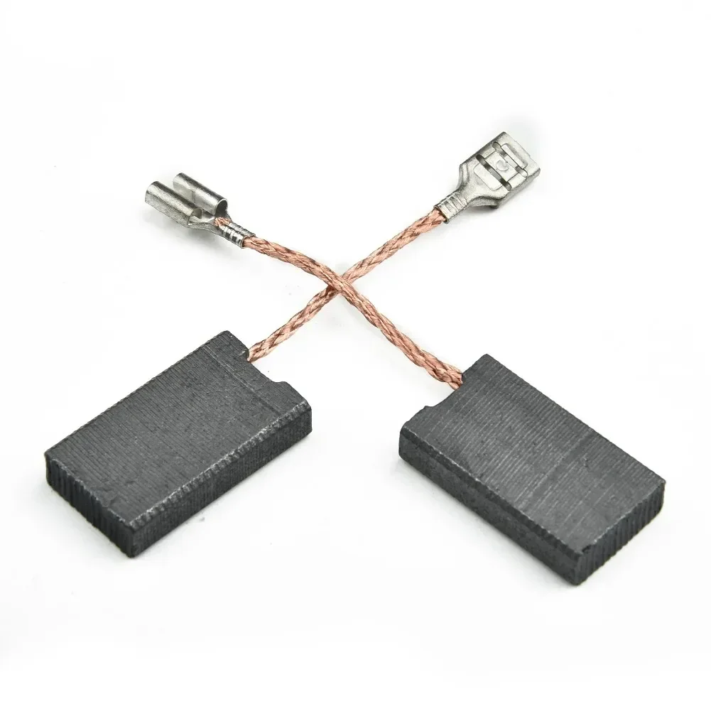 2x Szczotki węglowe 6.3x16x26mm Materiał węglowo-metalowy Anty-znoszeniowe Do Usuwania Pyłu Metalowego Konserwacja Narzędzia Ręczne