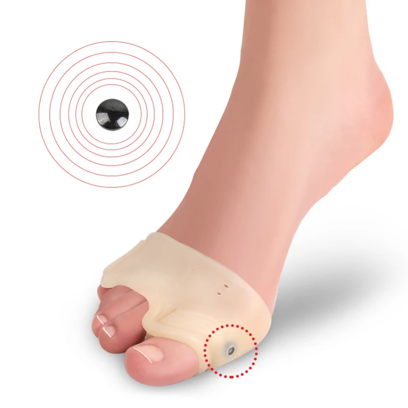 つま先の区切り記号クッション,フットケア,外反母趾矯正器