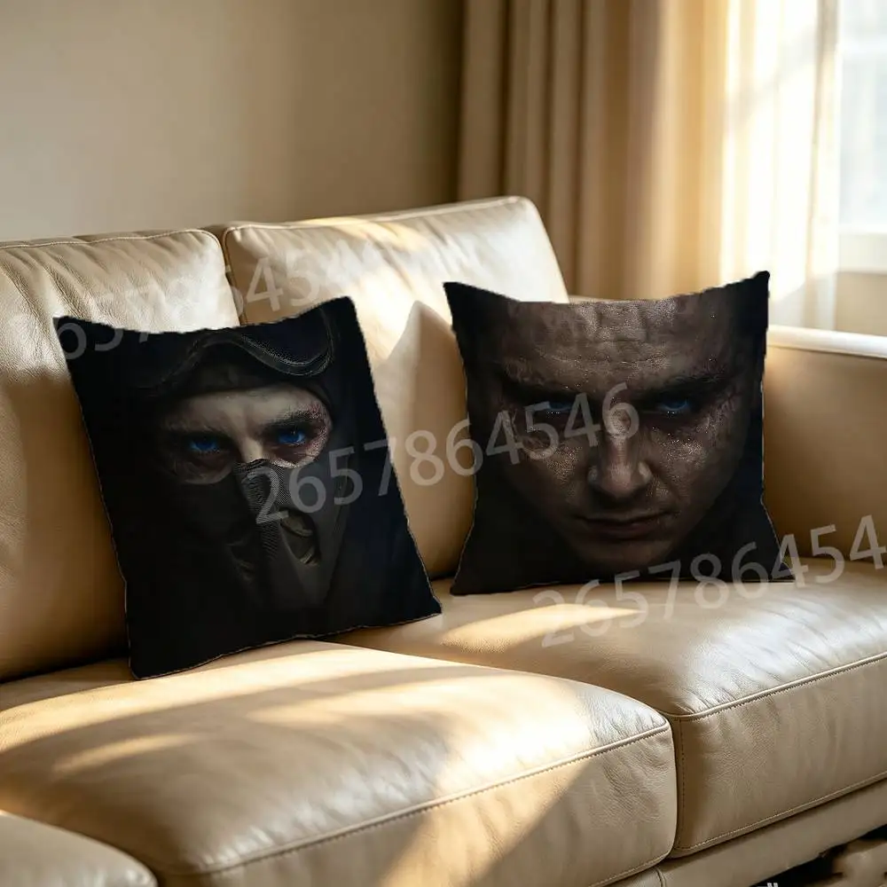 D-Dune P-Part Three Polyester Printed Pillow Cover Square 30 35 40 45 50 55 cm Soft for Sofa Bed Car Home Decor