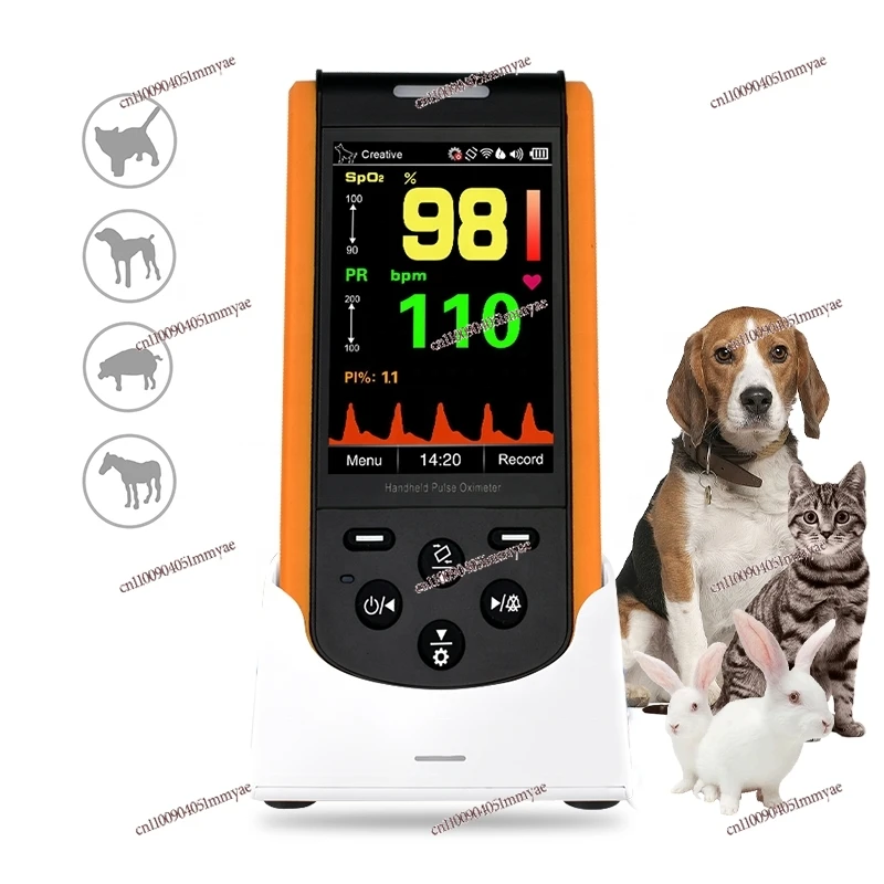 

Pet Scale Home Care Veterinary Handheld Spo2 Monitor Veterinary Pulse Oxi Meter for farm animal