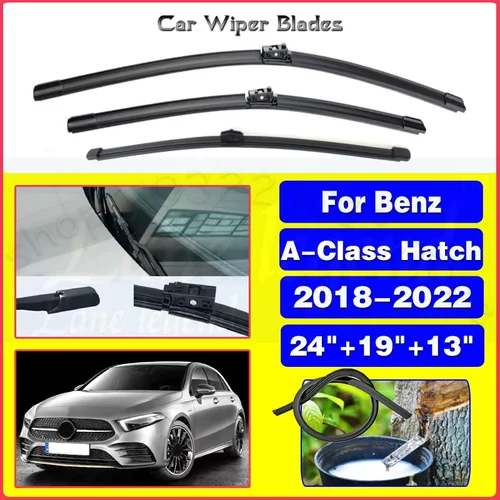 Para Mercedes Benz Clase A W177 2018 - 2022 limpiaparabrisas delantero trasero accesorios de parabrisas A180 A200 A220 A250 180 2021