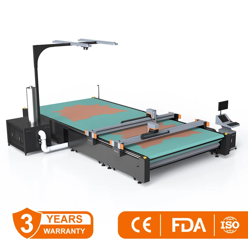 Borsa in pelle CNC che fa macchina da taglio Bracciale in pelle Macchina da taglio piatta femminile Borsa in pelle Macchina da taglio CNC retrò