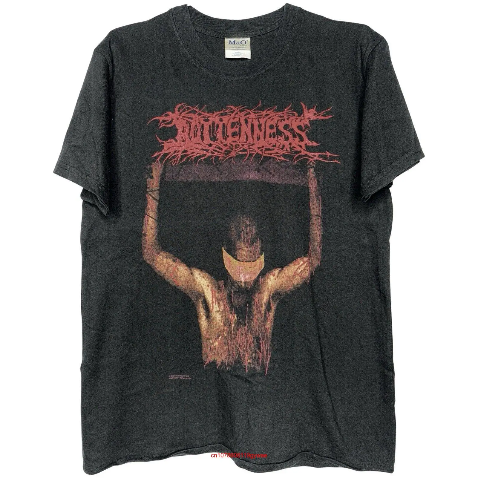 Vintage Rottenness T Shirt Sz M Devourment Disgorge Gorgasm Skinless Dying Fetus long or short sleeves