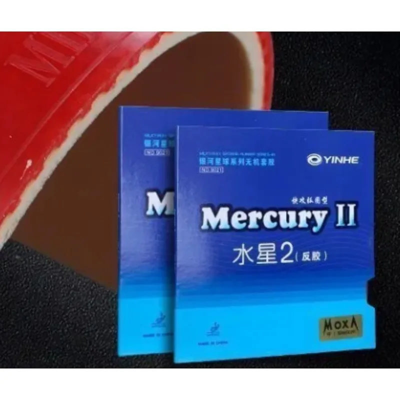 YINHE Mercury 2 Table Tennis Rubber, Tackiness, Beginner Table Tennis Racket Cover, Popular Training Cover