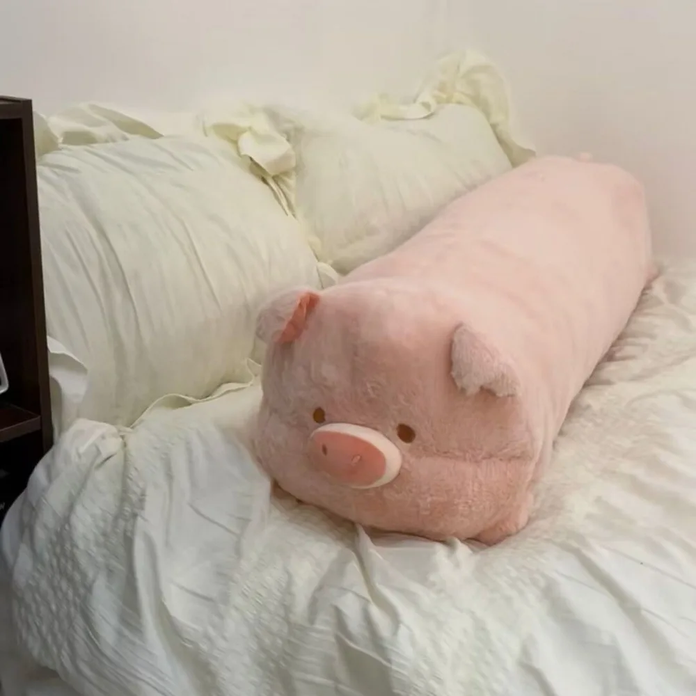 

Cute Pink Pig Cartoon Animal Pillow Hippo&Cherry Puppy&Crocodile Soft Stuffed Animal Pillow Fluffy Plush Doll Sofa Decoration