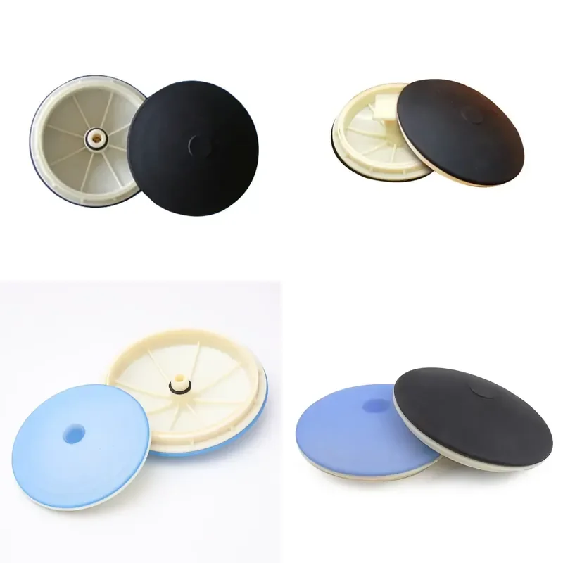 Anti-backflow microporous disc aerators for wastewater treatment plants or fish farming