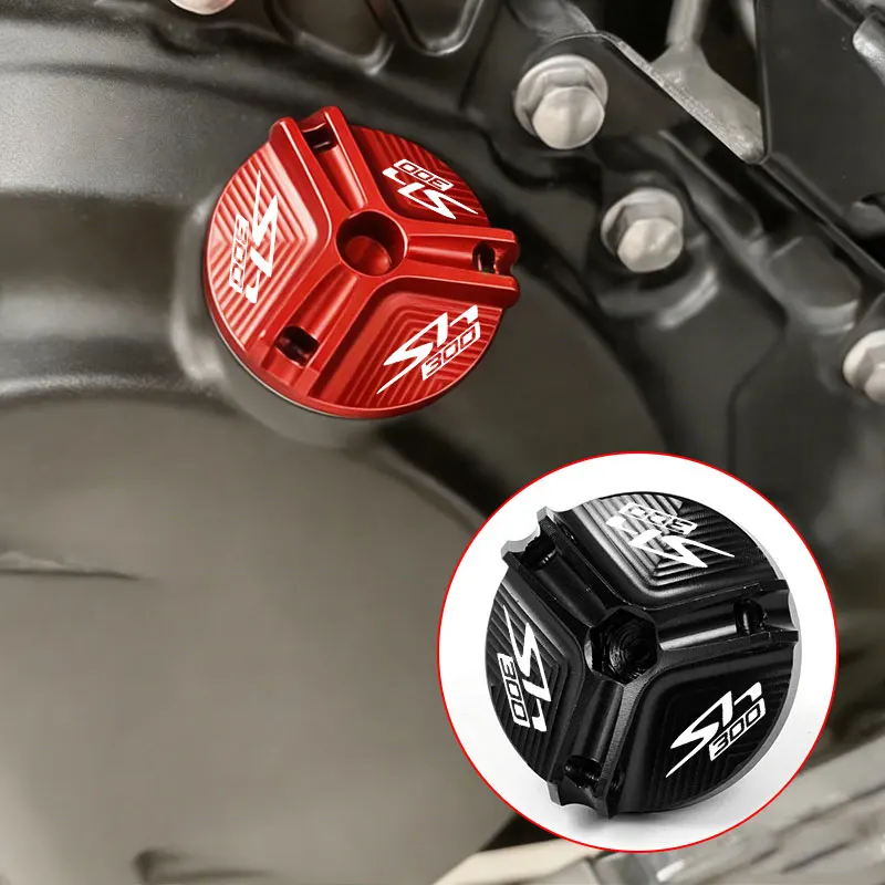 Motorcycle CNC Aluminum Alloy Engine Oil Cap Bolt Fuel Cap Protection Accessories  For Honda SH300 SH 300 SH300I SH 300I I