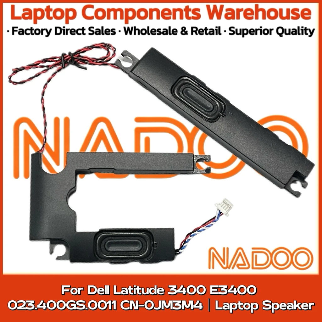 New Original Laptop Notebook Audio Speaker For Dell Latitude 3400 E3400 023.400GS.0011 CN-0JM3M4 built-in speaker horn audio