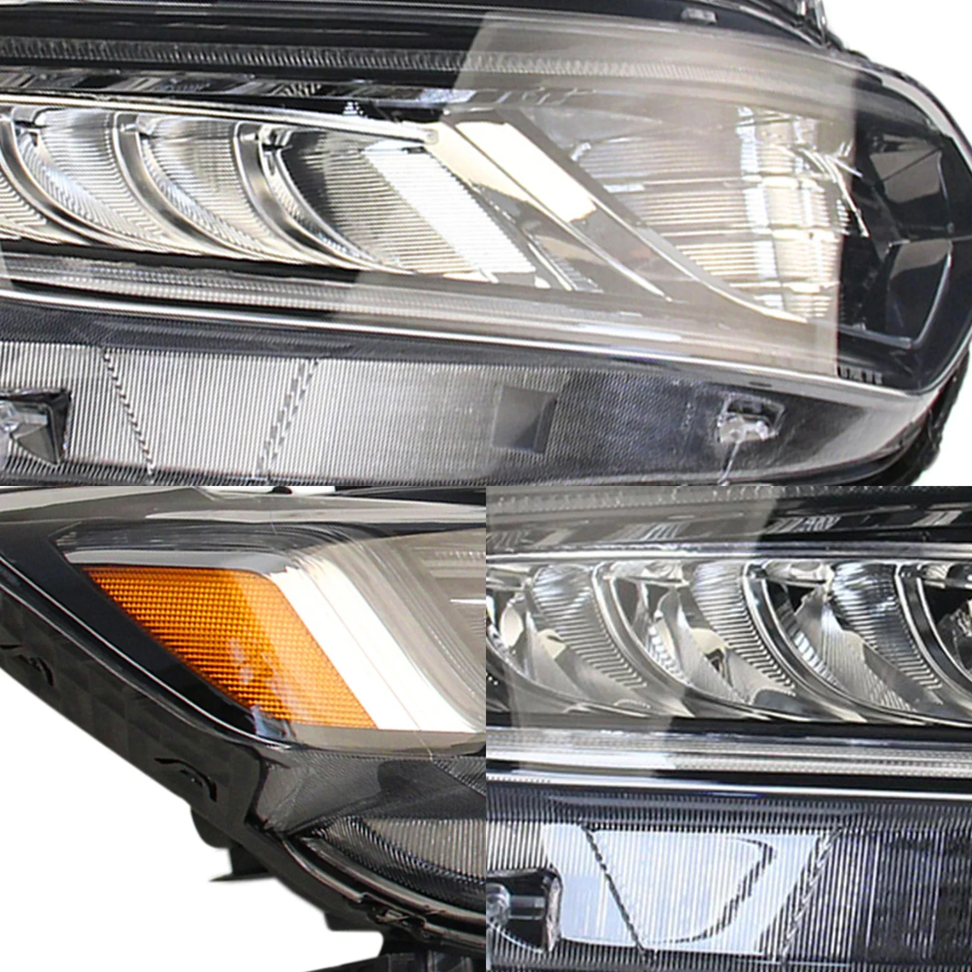 Ons Thuis Halogeen Hooglicht Led Drl Signaal Koplamp-Passagier Voor 18-20 Honda Accord