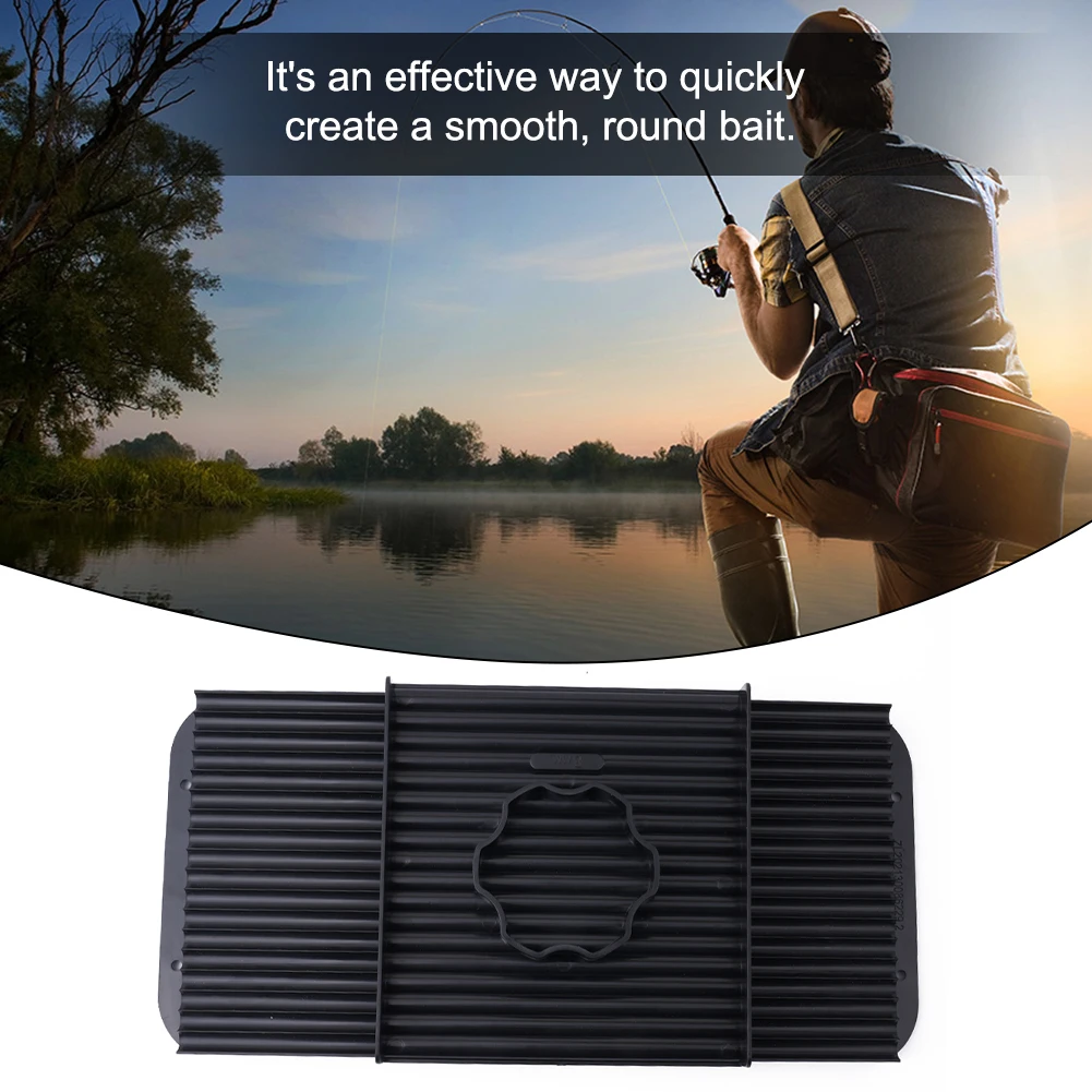 1PC Carp Fishing Baitmaker Boilies Rolling Table Outdoor Fishing Accessories Black Pop-Ups For Boilie Bait Roller Making Table