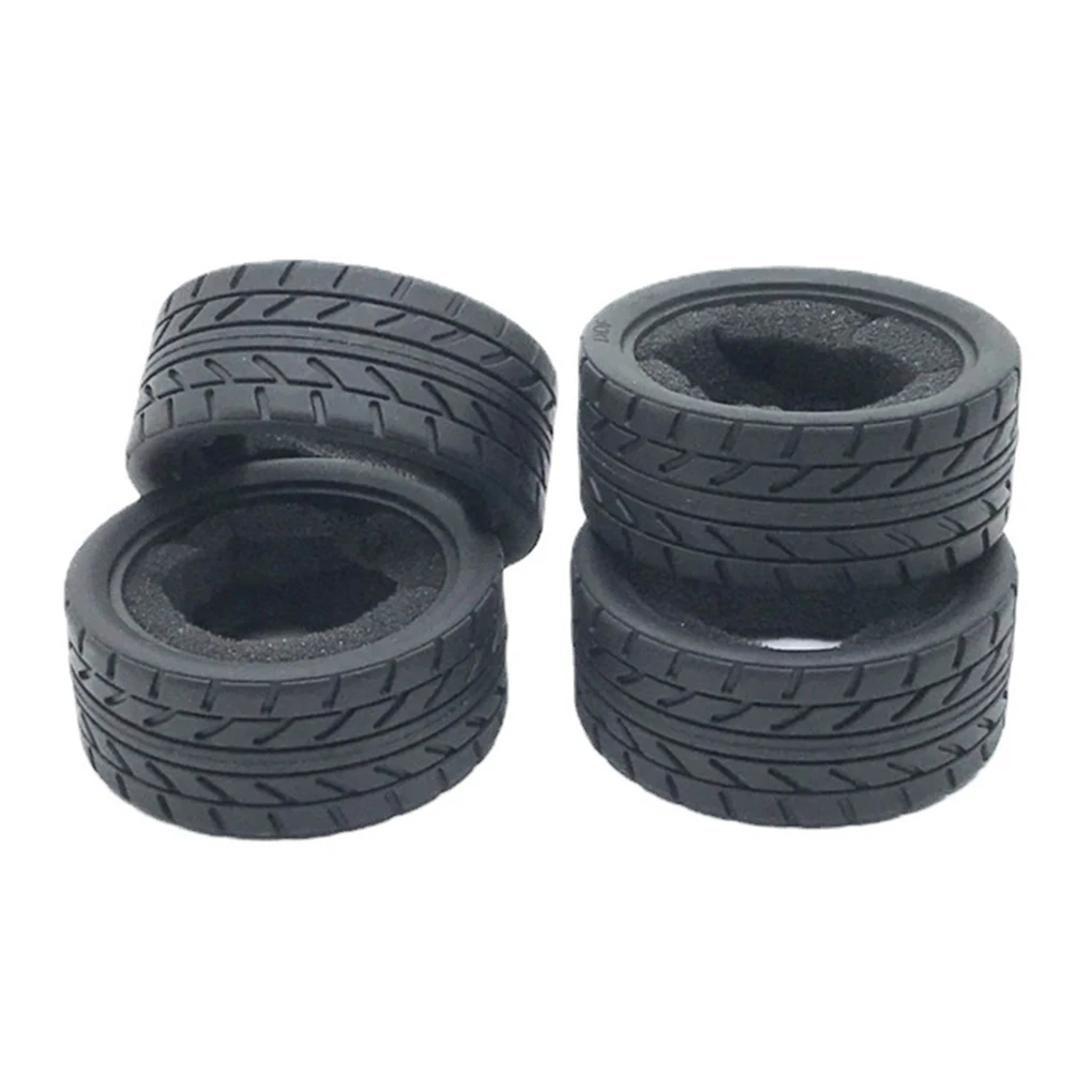 4 Pieces 1/18 Remote Control Car Tire Tread Pattern Tyre Kit Attachment