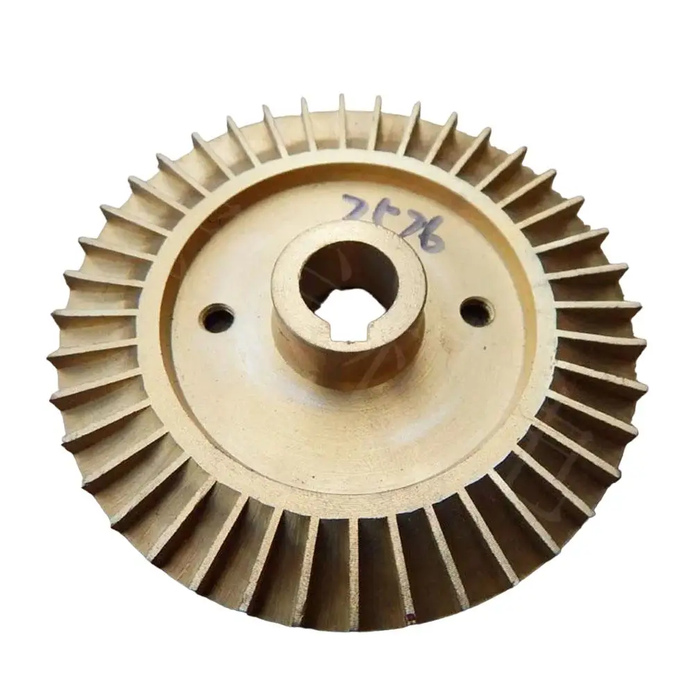 Copper Pump Impeller OD85mm ID14mm Self-Priming Impeller Industrial Use Residential Use Versatile Applications High Efficiency