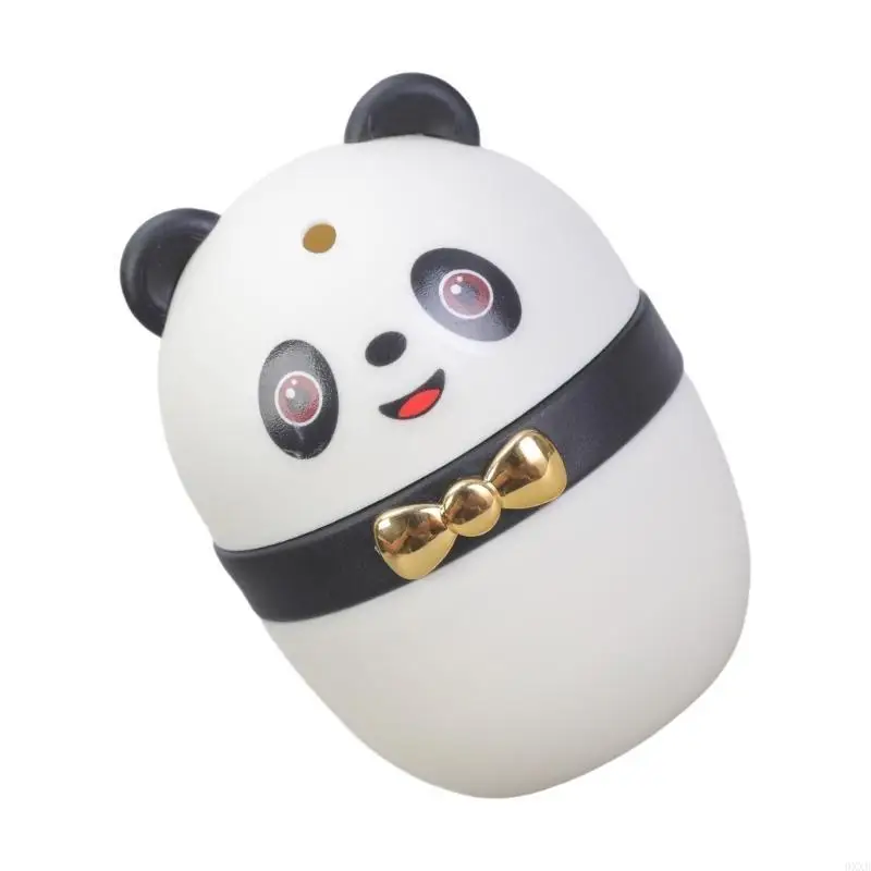 Fun Panda Toothpick Storage Box Convenient Press Designs Nonslip Base Ensures Stability for Home and Restaurant Use 0XXB