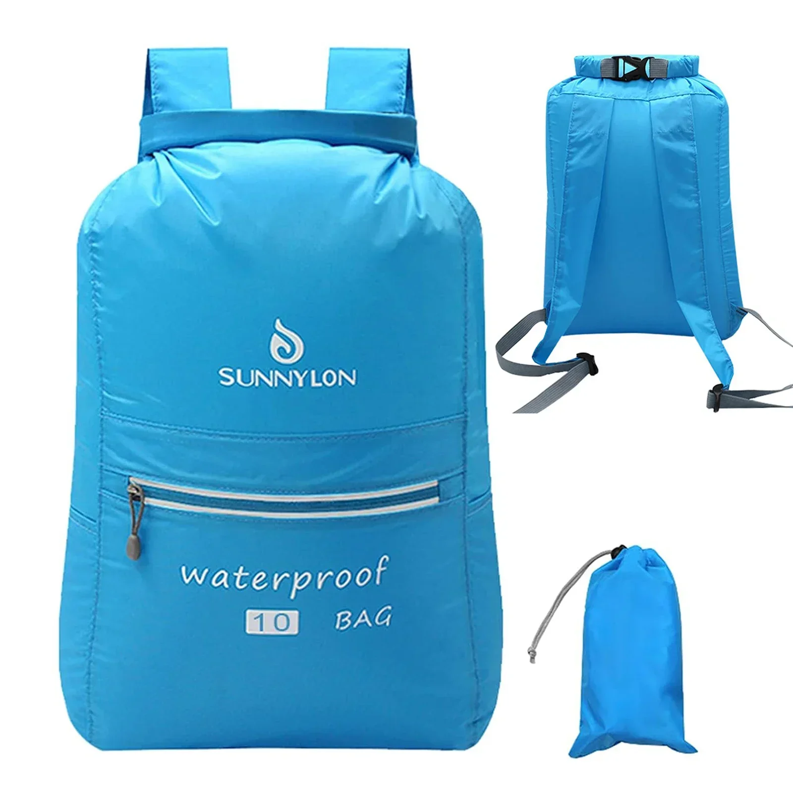 

For Convenient Storage Backpack Dry Bag Moisture Nylon Nanometer Resistant Versatile Waterproof Waterproof PU Taped