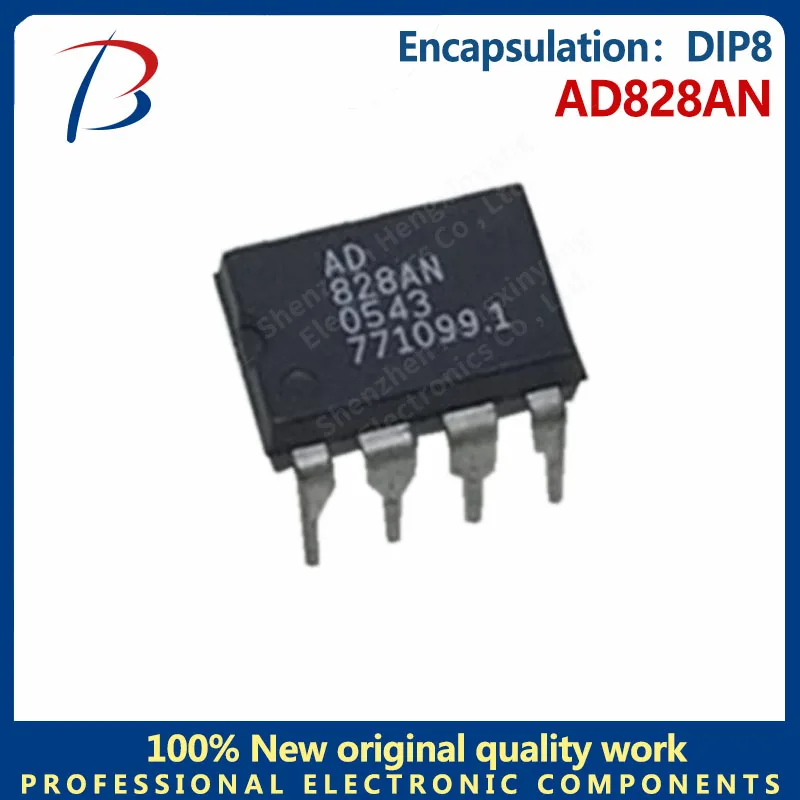 1PCS AD828AN DIP8 video amplifier chip