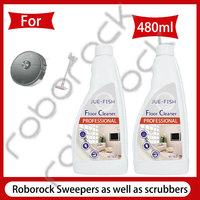 480ML Floor Cleaning Solution for Roborock S8 Pro Ultra/S7 MaxV Ultra/Dyad/S7 Vacuum Cleaner Parts Robot Mops Antibacterial OMO