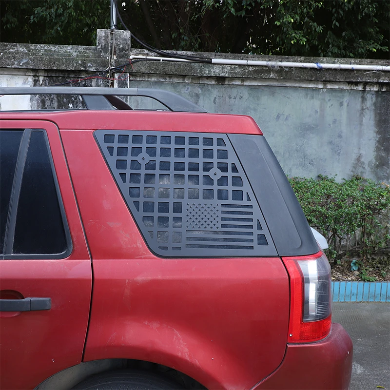 

Aluminum Car Trunk Side Window Honeycomb Panel Engineering Shovel Bracket For Land Rover Freelander 2 2007-2015 Car Accessories