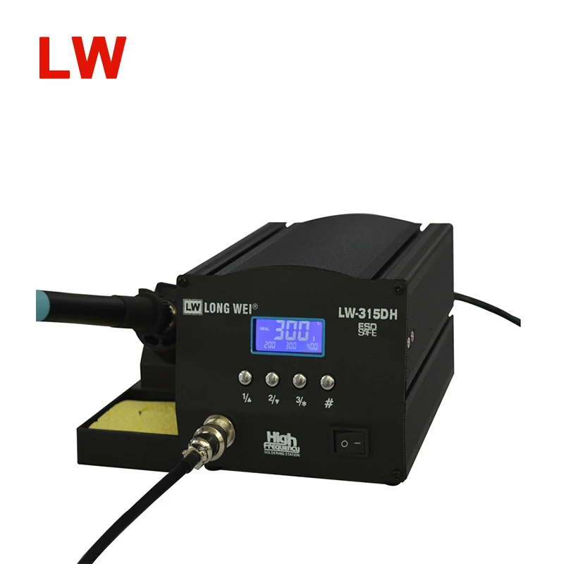 Longwei LW-315DH 150W Solder Station Rework Soldering Station Hot Air Gun Station Iron