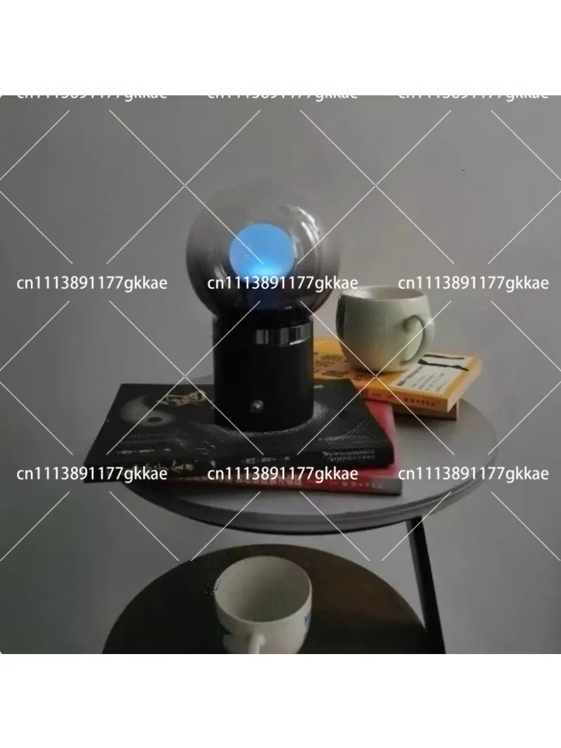 Art Deco Glass Planet Table Lamp High-end Minimalist Atmosphere Light for Bedroom Bedside Decor