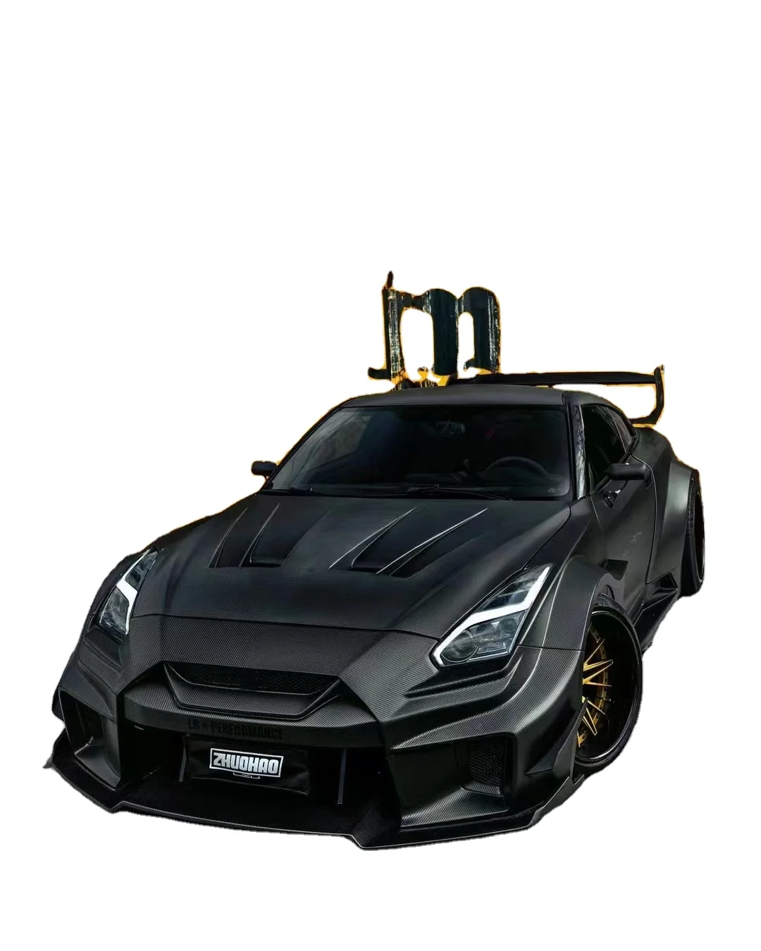 LB wide-body kit  for Nissan GTR R35 Body kit GTR R35 Upgraded LB style front and rear bumper spoilers wide body