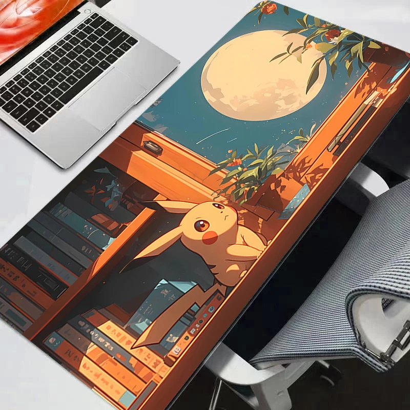 Pokemon Pikachu Gengar Mouse Pad Anime rug Gaming Accessories Mousepad Gamer PC Completo Computer Keyboard Desk Mat Varmilo