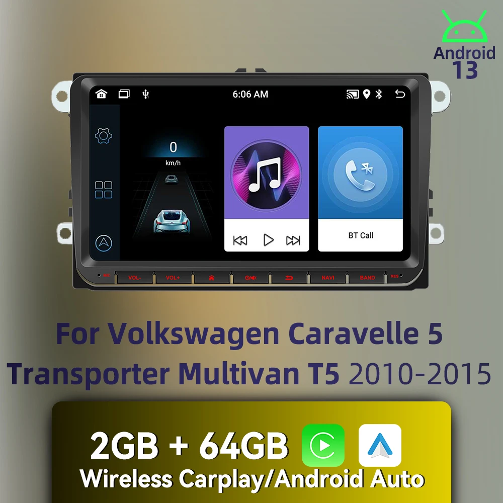 2 Din Radio For Vw … - image