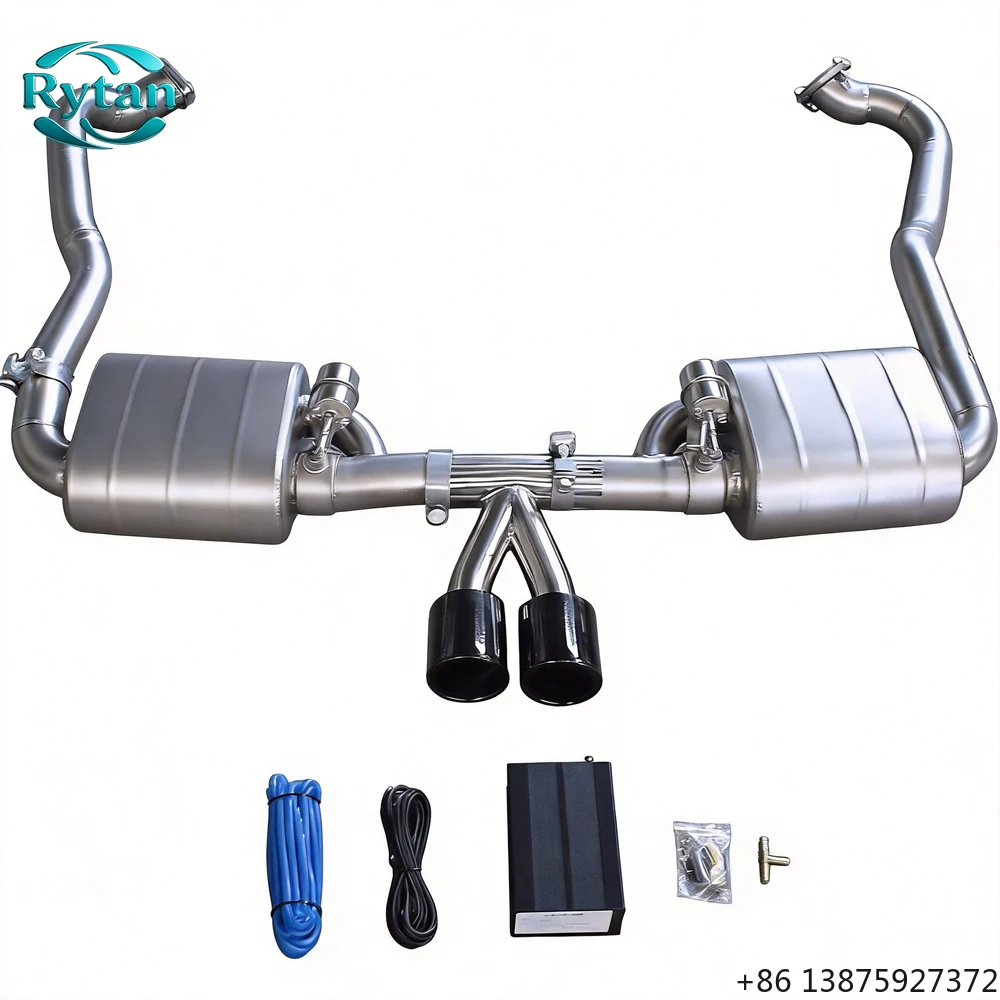 

Rytan Performance Valved 304 Stainless Steel Valvetronic Exhaust Pipe System Catback for Boxter 3.4T