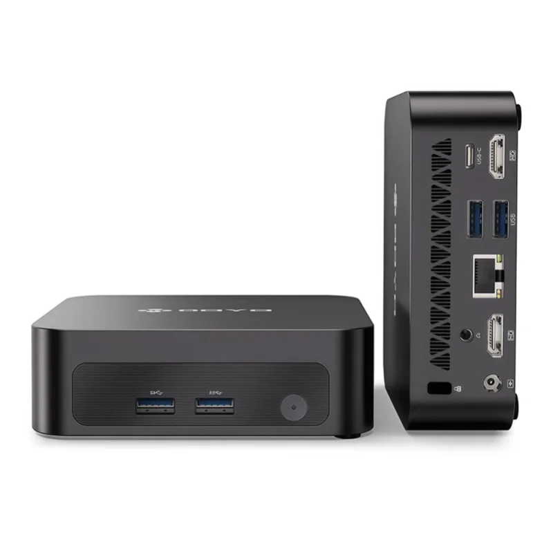 SOYO Mini-PC Y5 Air Intel Core i5 4. Generation CPU mit 8 GB RAM, 128 GB M.2 SSD, Mini-Desktop-Computer, Dual 4K Display, WiFi 5, BT4.2, USB-C
