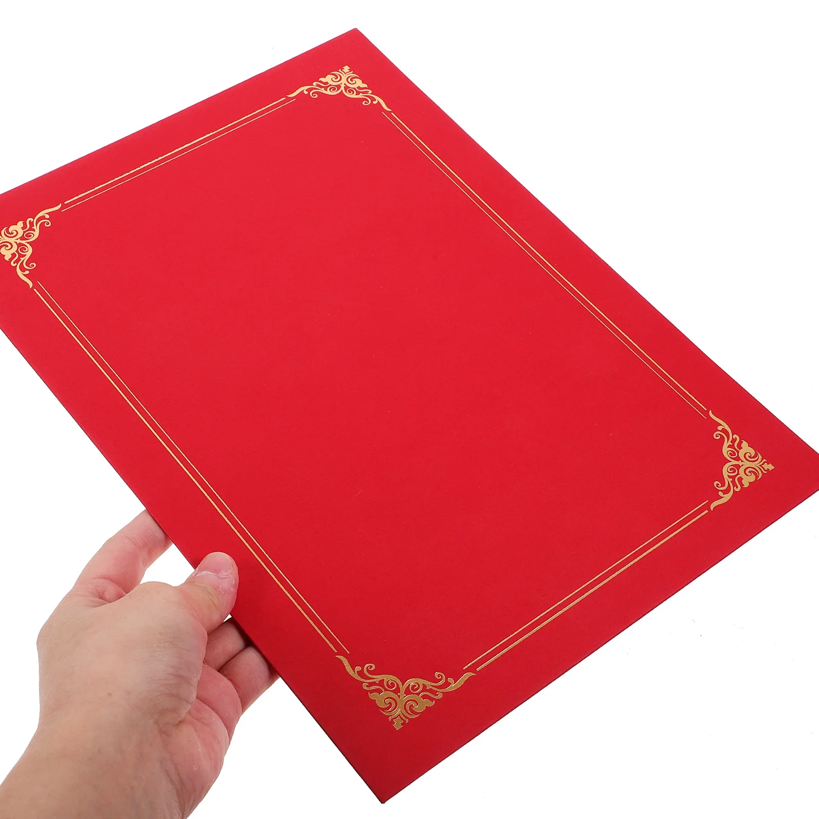 4 шт., обложка для сертификата, бумажный держатель для документов, элегантный дизайн для защиты выпускных церемоний ограждений