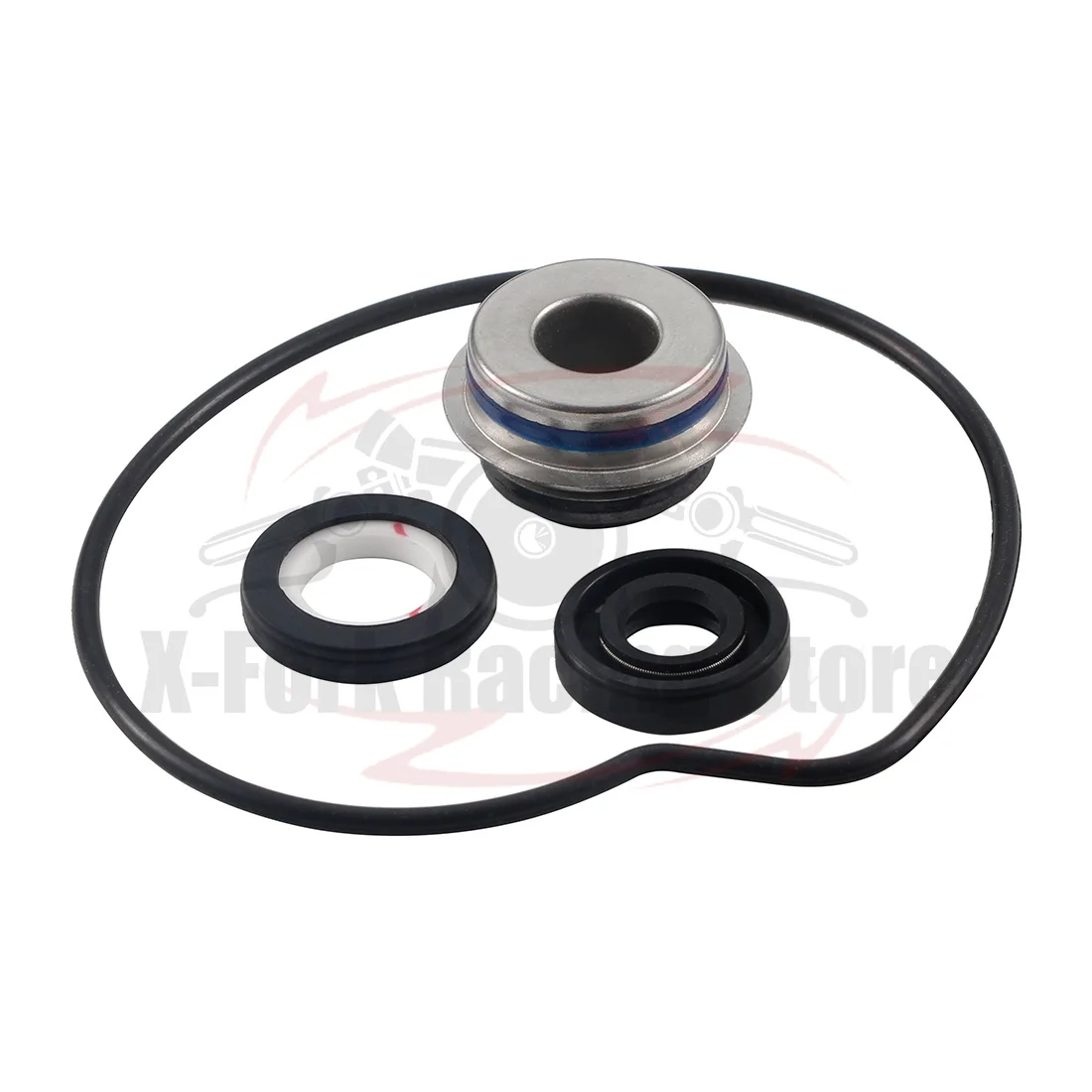 Water Pump Seal Set For SUZUKI GSX-S750 2015-2018 GSX-S1000 2017-2019 GSR600 2006-2010 GSR750 2011-2018 VZ800 Marauder 1997-2004