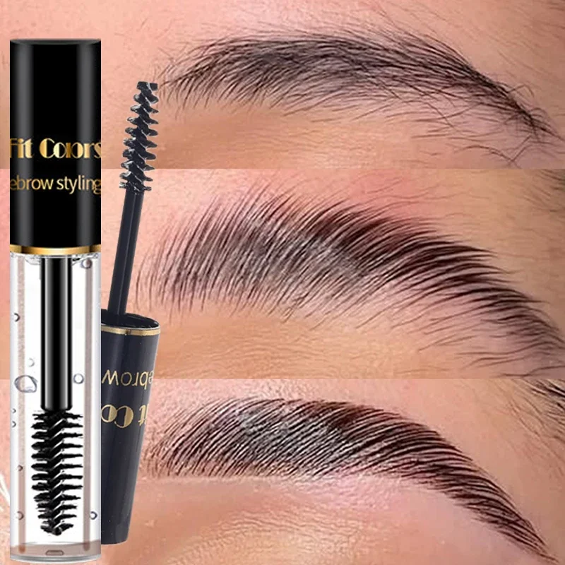 EyebloggGel Liquide Transparent Imperméable, Longue Durée, Naturel, vaccage Rapide, 3D, Pommade Sourcils, Stéréo, Maquillage, Cosmétiques