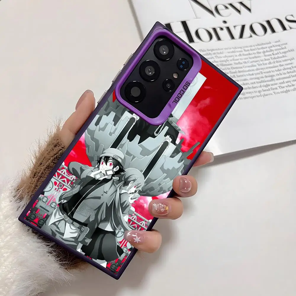 The Future Diary Phone Case For Samsung Galaxy S25 Edge S24 S23 S22 S21 S20 Ultra Silicone Colorful Silver Phone Case