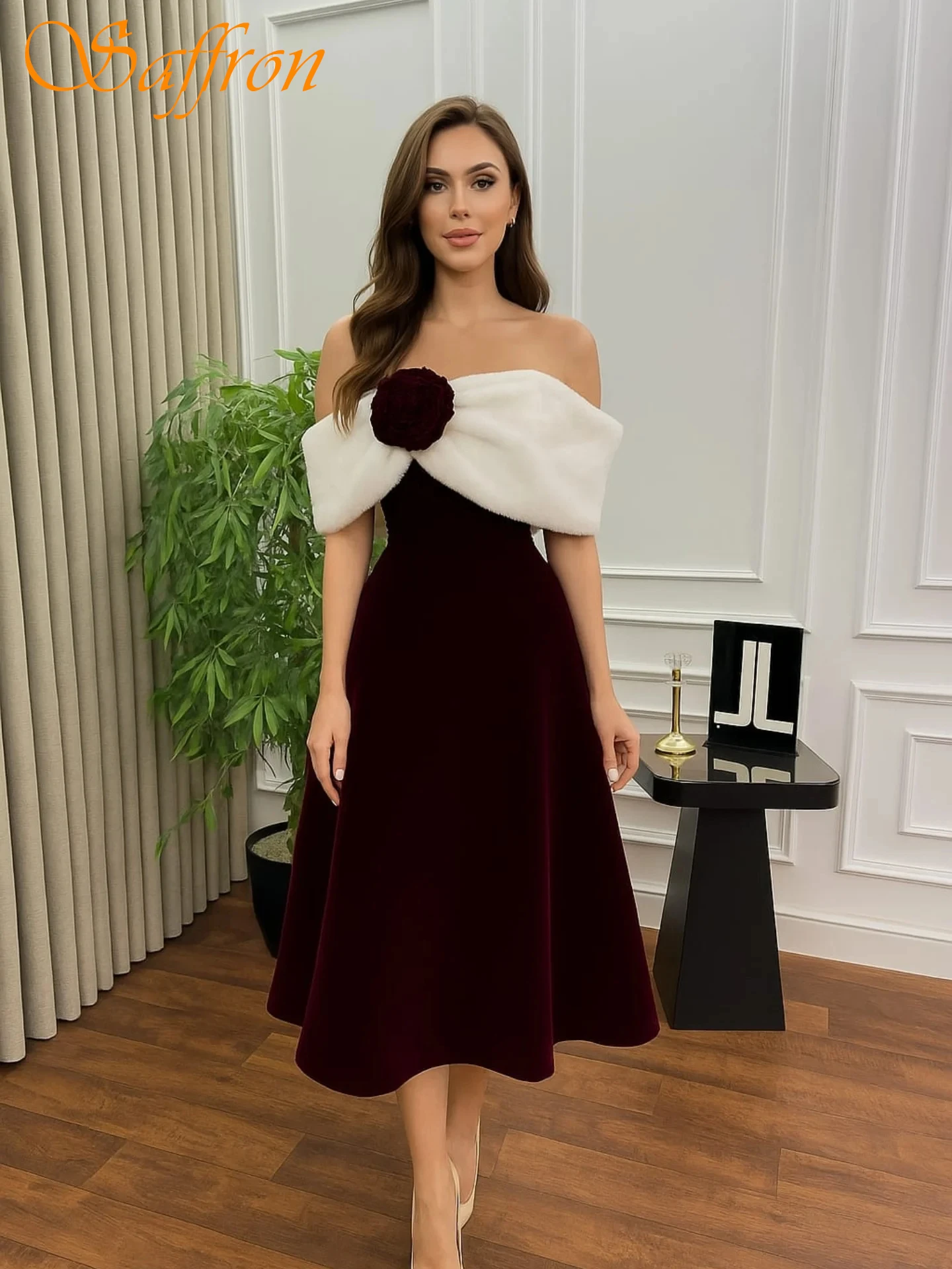 

Customized A-Line Boat Neck Cap Sleeve Elegant Evening Dress Delicate High Quality Bespoke Occasion Gowns Fashion Prom Dress