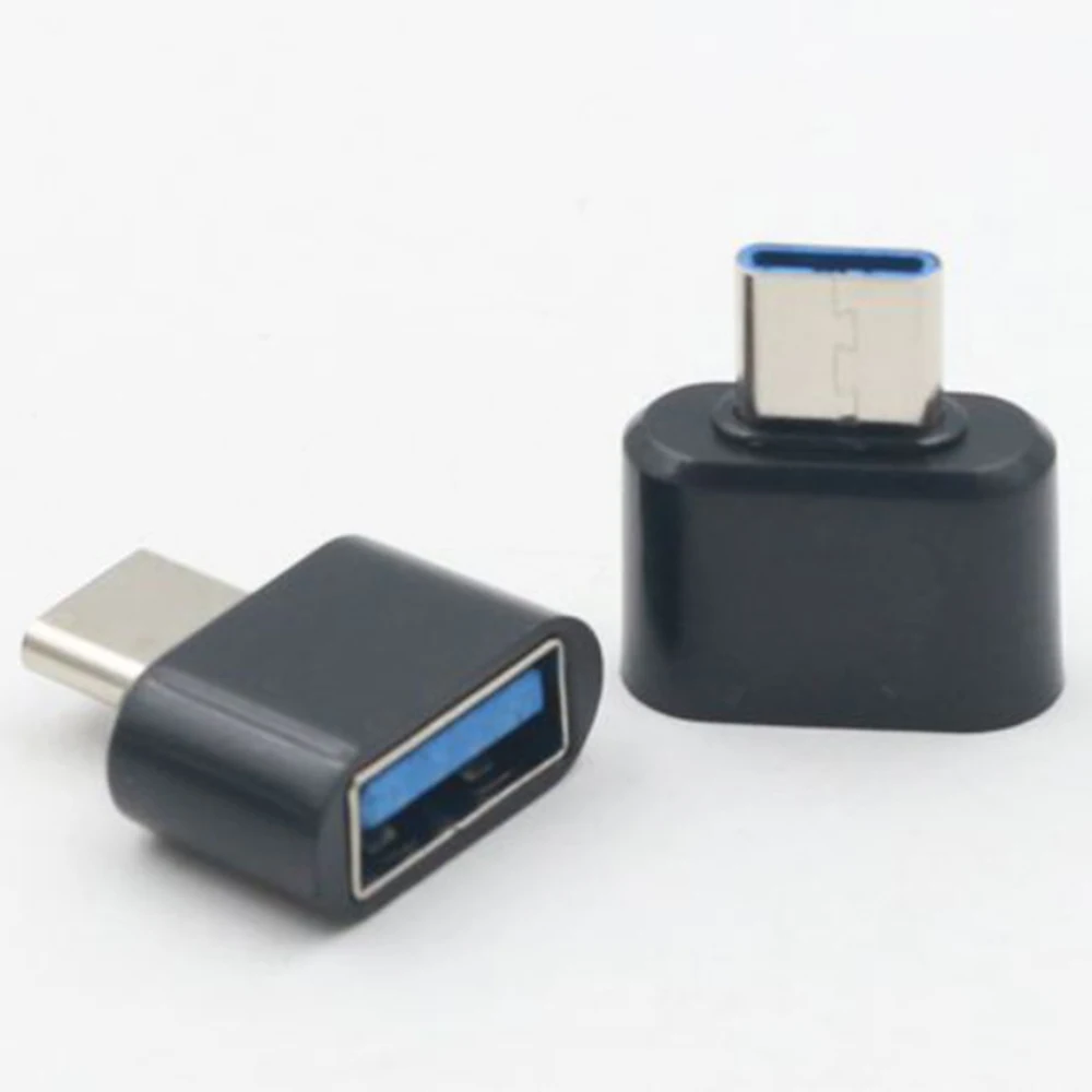 1/5 PCS MaleType-C USB OTG to Female USB Adapter Portable Converter for Smartphones Tablets