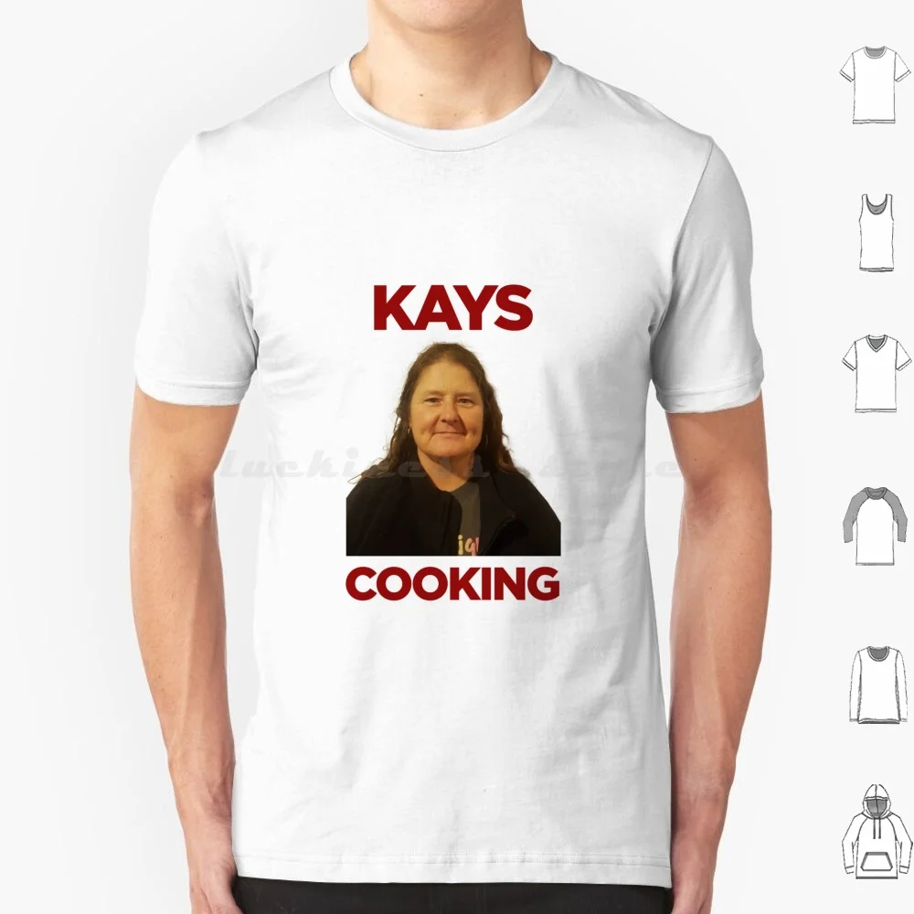 Kays Cooking T Shirt Big Size 100% Cotton Kays Cooking Kays Kitchen Youtube Kay Leeward Famous Channel Cook Social Media Good