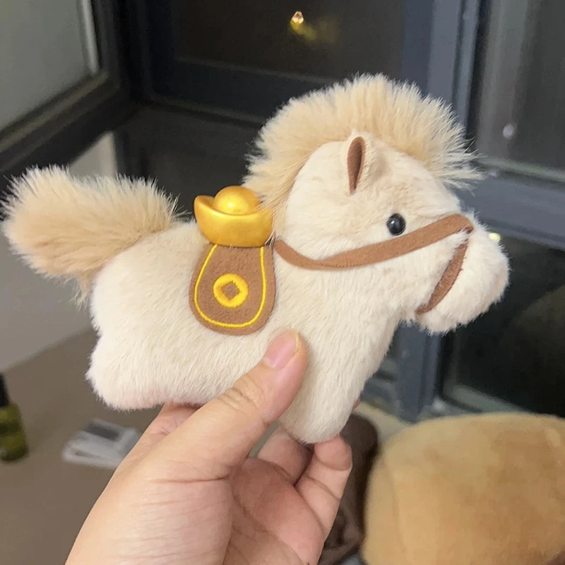 New Hot Selling Pony Plush Keychain Pendant Mascot Doll Desktop Pony Backpack Pendant Plush Doll Ornament Creative Gifts