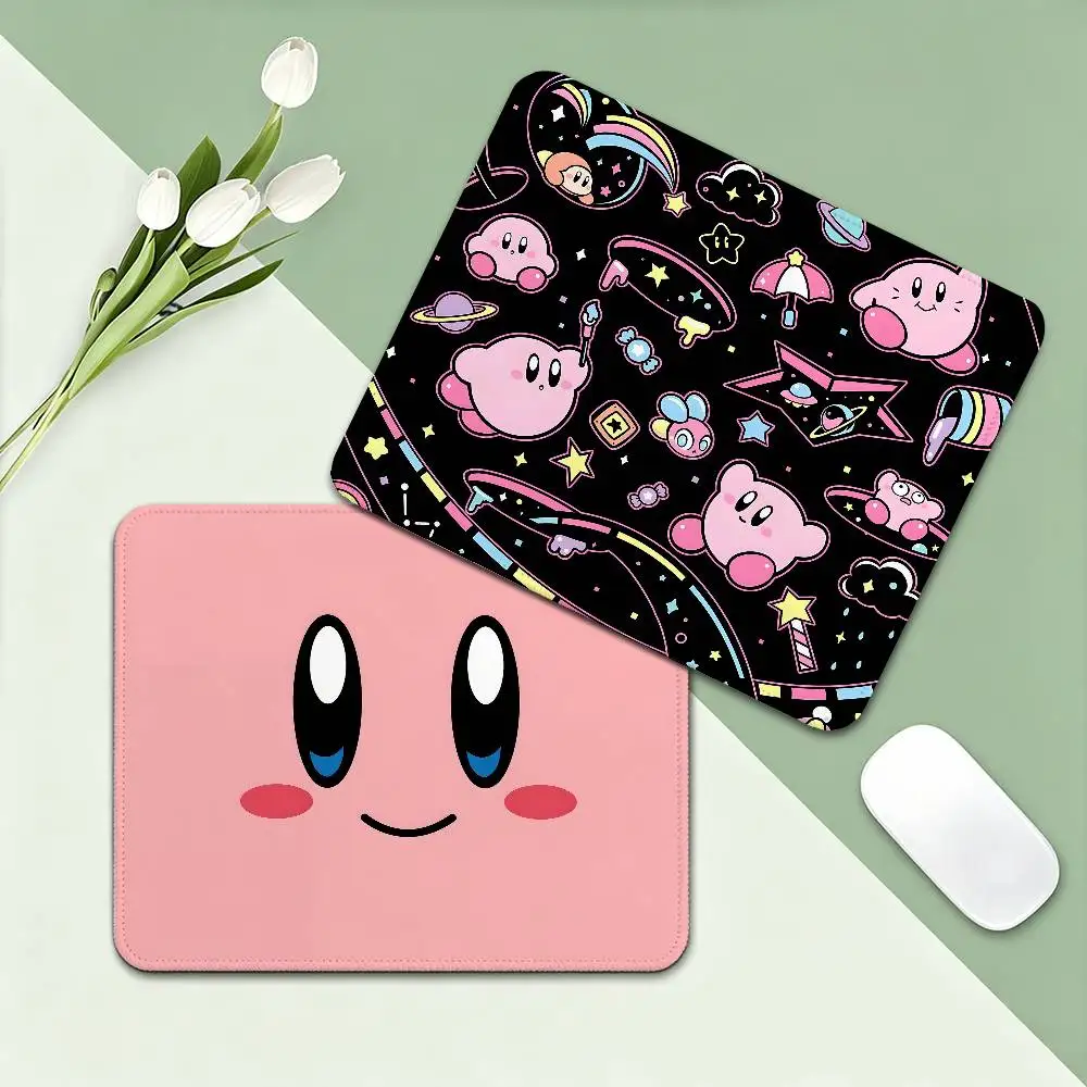 Hot Lovely K-Kirbies Custom Skin Office Student Gaming Thickened  Pad Non-slip Cushion Mouse Pad for PC Computer Table