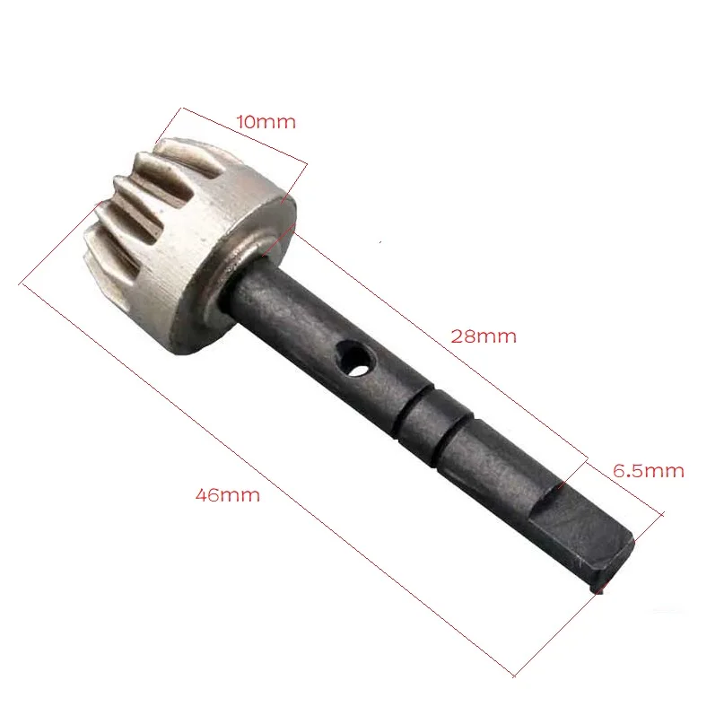 Differentialgetriebesatz aus hochhartem Stahl für HSP 1/10 RC-Auto, passend für Modelle 94101 94102 94103 94107 94111 94123. Langlebiges Upgrade – Detail 3