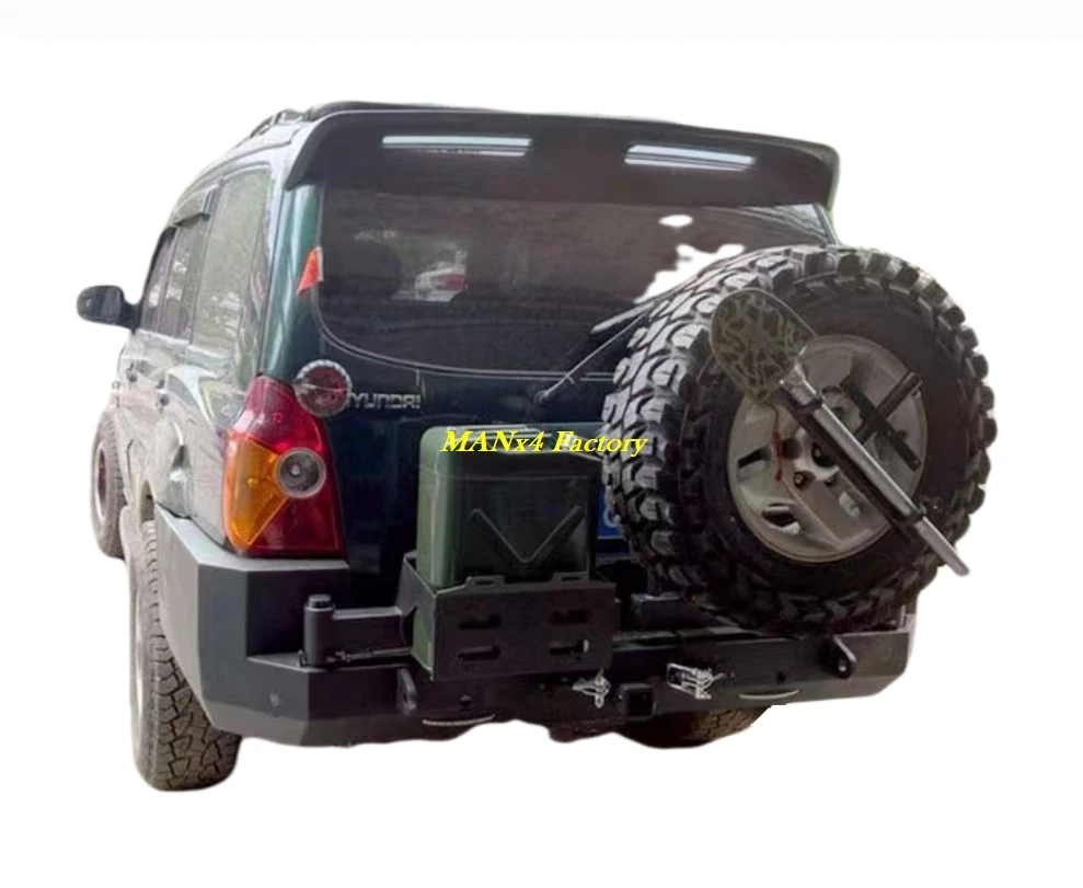 Manx4 Off-Road Steel Rear Bumper For Hyundai Terracan