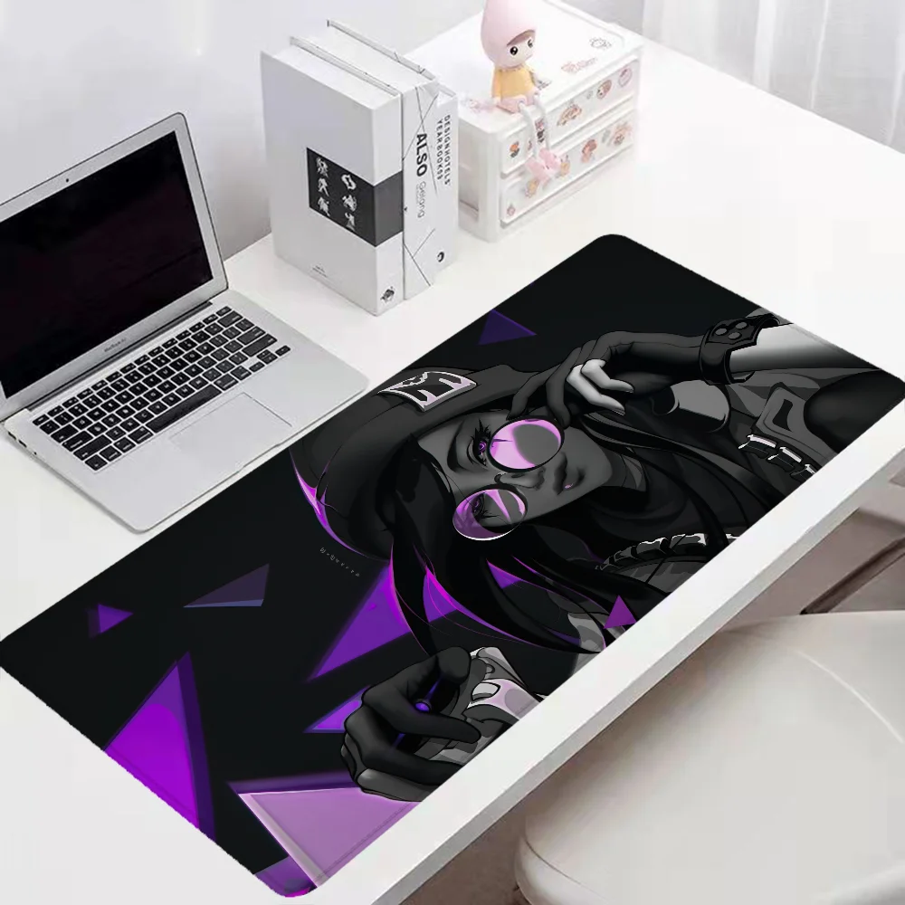 Valorant Computer Table Gaming Pc Large Mouse Pad Xxl Anime Accessories Desk Protector Gamer Keyboard Backlit Mat Deskpad Mause