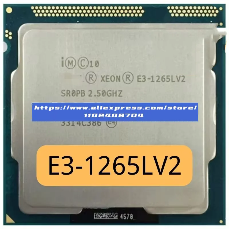 Xeon E3-1265L v2 E3 1265Lv2 E3 1265L v2 2.5 GHz Quad-Core Eight-Core 45W CPU Processor LGA 1155