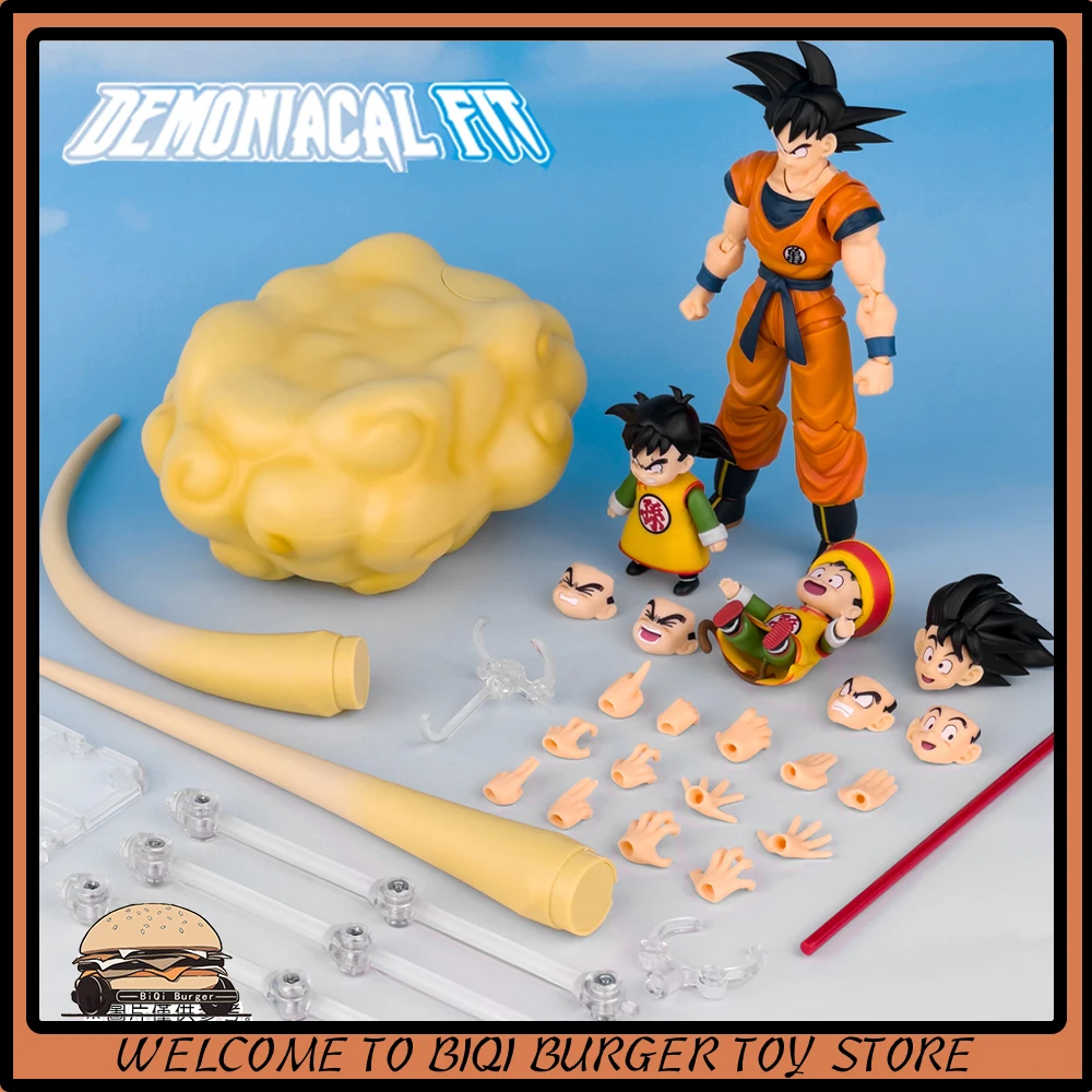 

NEW Demoniacal Fit Dragon Ball Anime Figure Father and Son The Unbreakable Bond Action Figure Son Goku PVC Statue Dbz Toy