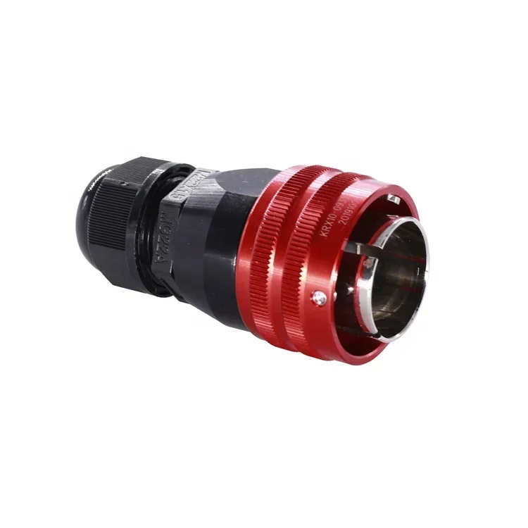 Hot Single pin High voltage DC connector 25mm2 35mm2 Flange Panel Amount Socket And Cable Plug 120A 150A EV battery connector