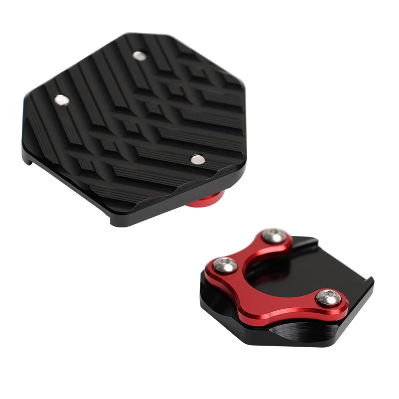 الألومنيوم مسنده المكبر وسادة المضادة للانزلاق الموسع قاعدة حامل دعم تمديد قطع غيار الدراجات النارية لهوندا CM300 CM500 المتمردين 500