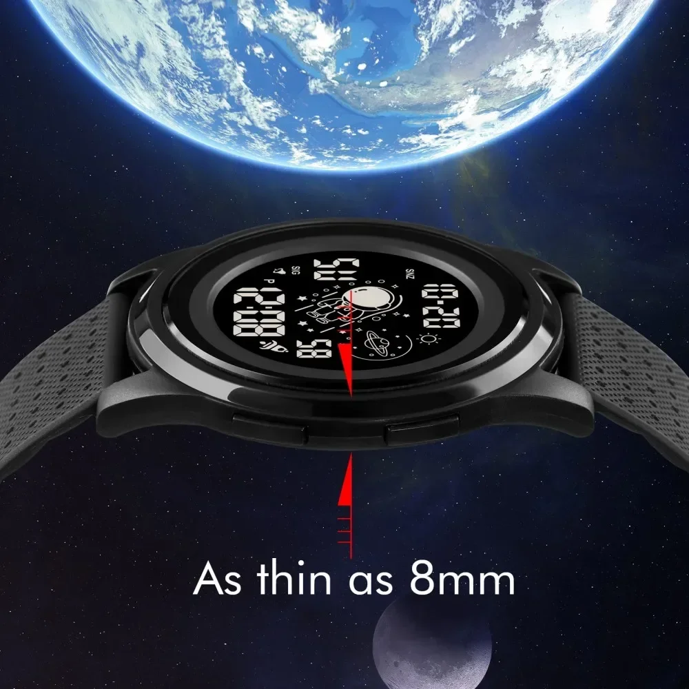 SKMEI 1883 Mens Multifunctional Countdown Digital Clock 50M Waterproof Wristwatches For Male reloj hombre Sport Watches