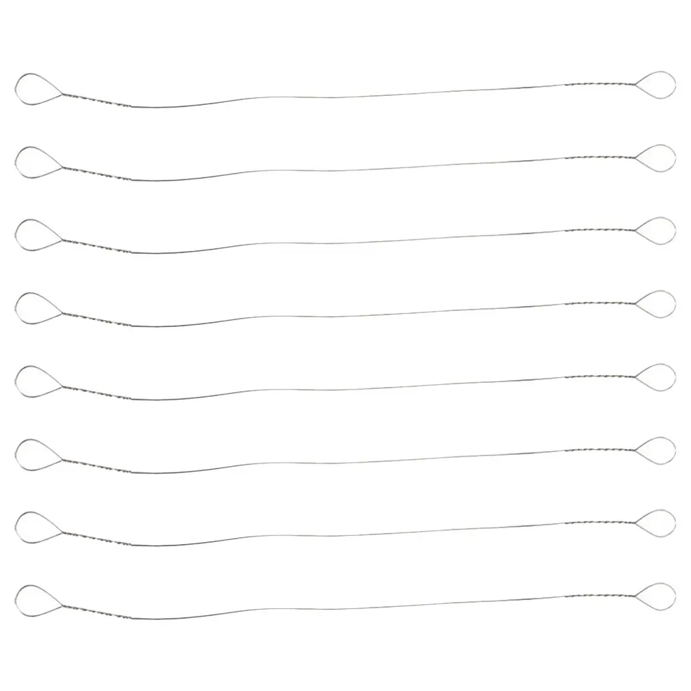 

8pcs Cheese Cutting Line Stainless Slicer Wire 14 5cm Kitchen Gadget Butter Replacement Tool Metal Safe Easy Clean Home
