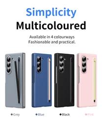 Suitable for Samsung Galaxy Z-Fold6/Fold5/Fold4/Fold3 new folding skin-feel mobile phone case with stylus compatible with Spen